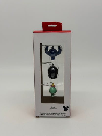 Hallmark Ornaments "Disney Stitch 3er Set" Mini Weihnachtsbaum Ornamente (2025)
