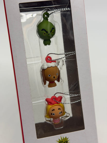 Hallmark Ornaments "The Grinch 3er Set" Mini Weihnachtsbaum Ornamente (2025)