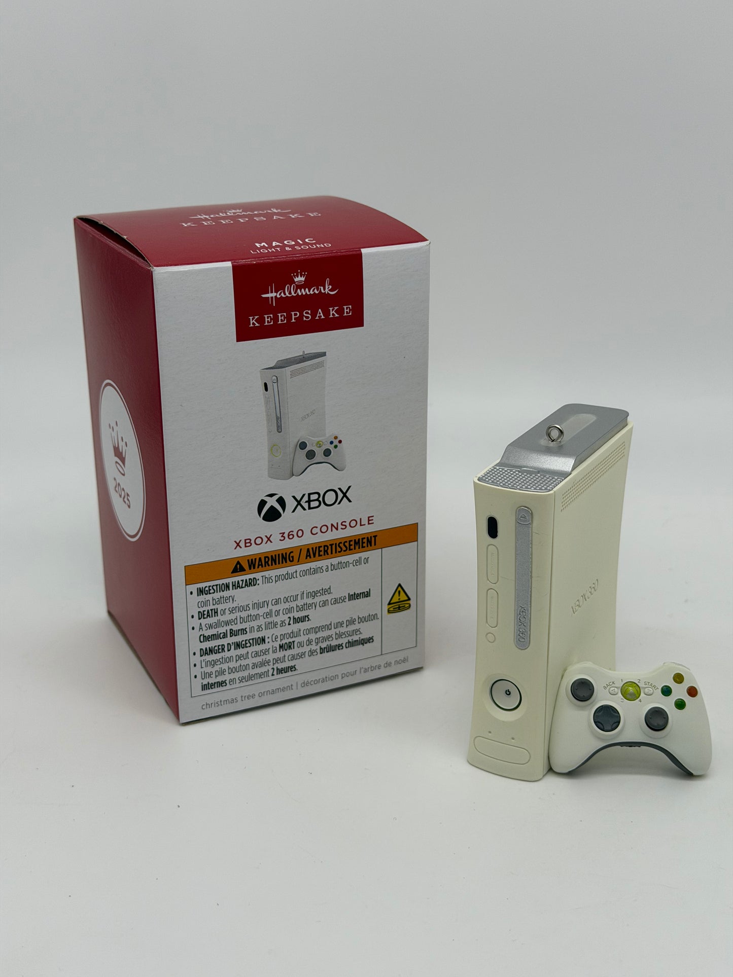 Hallmark Ornaments "Microsoft Xbox 360 Konsole mit Sound und Licht Keepsake (2025)