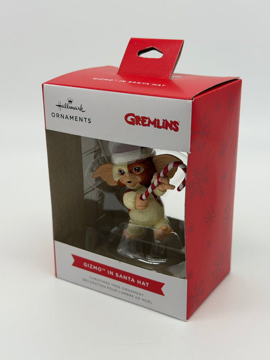Hallmark Ornaments "Gizmo mit Santa Clause Mütze" Gremlins Weihnachtsbaum Ornament (2025)