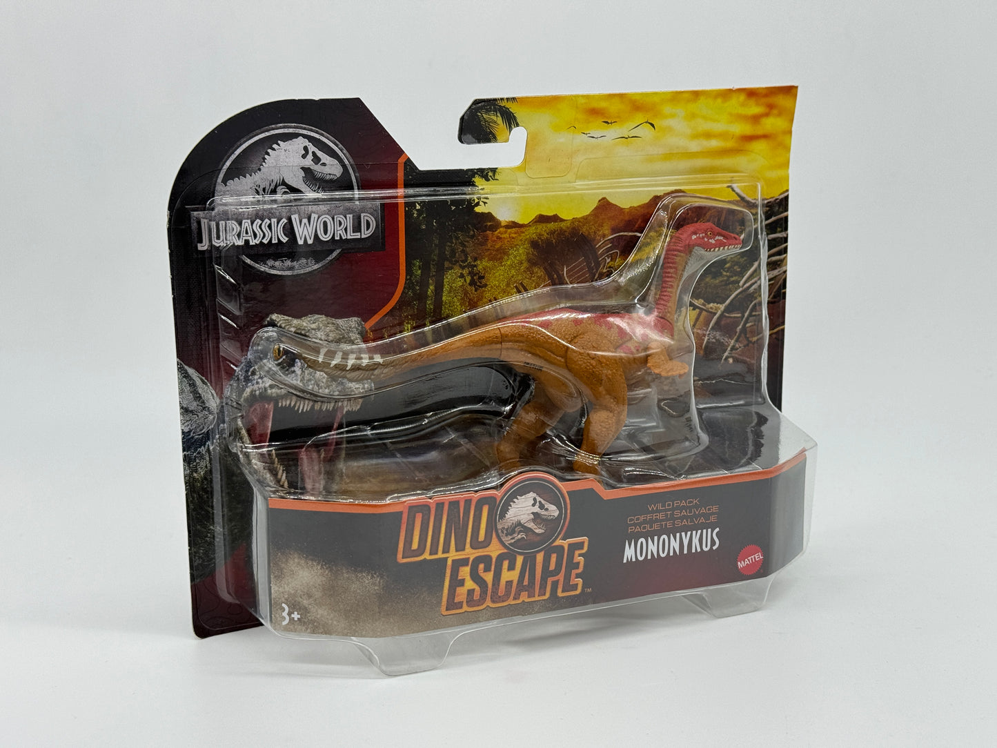 Jurassic World Dino Escape Wild Pack "Mononykus" Wildnis Set Wave 3