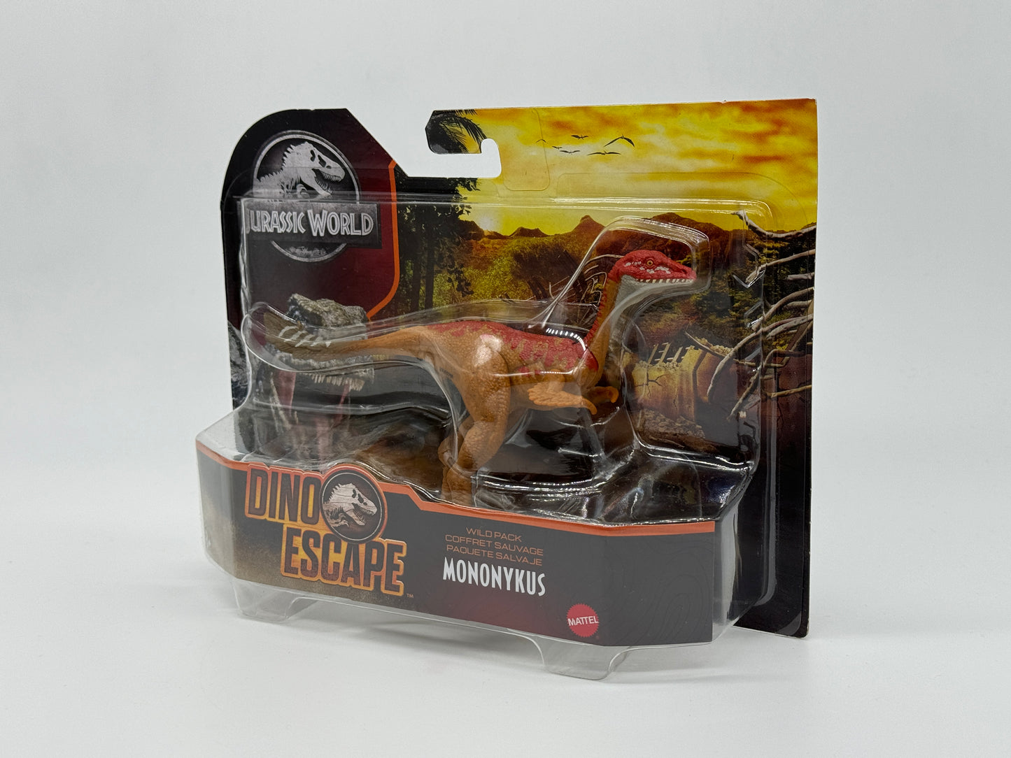 Jurassic World Dino Escape Wild Pack "Mononykus" Wildnis Set Wave 3