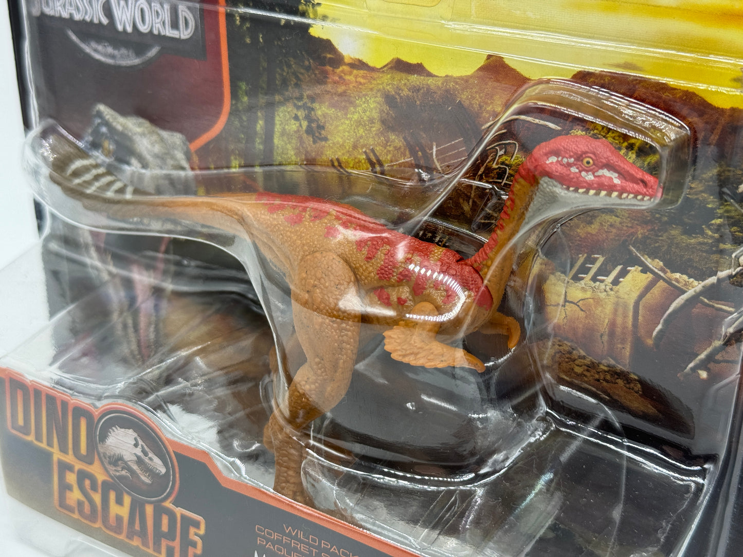 Jurassic World Dino Escape Wild Pack "Mononykus" Wildnis Set Wave 3
