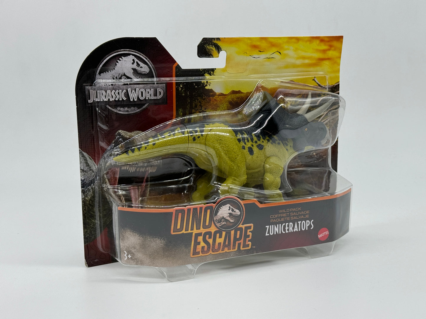 Jurassic World Dino Escape Wild Pack - ZUNICERATOPS - Wilderness Set Wave 2