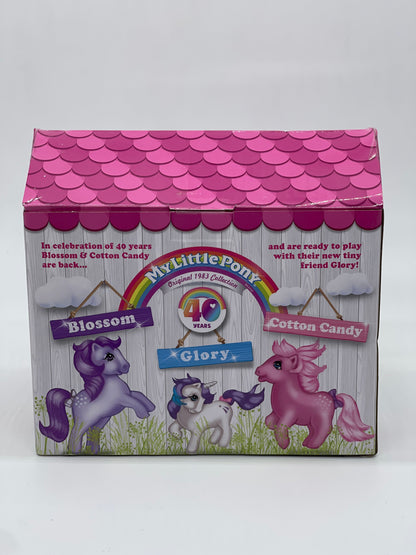 My little Pony "Cotton Candy, Glory, Blossom" 1983 Collection 40 Jahre B-WARE (2023)