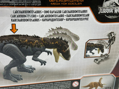 Jurassic World Dino Escape "Carcharodontosaurus" Mega Destroyers HCM04