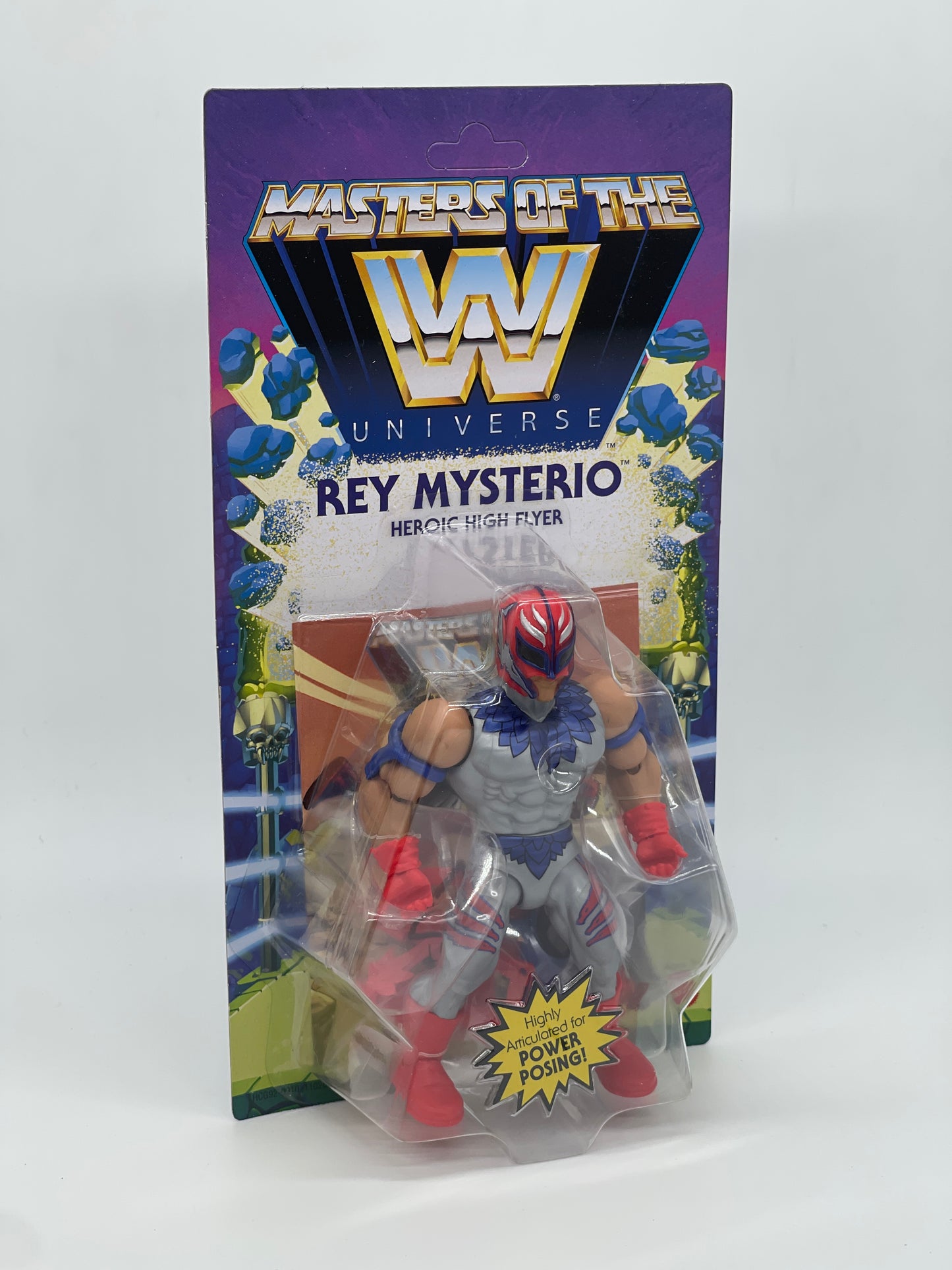 Masters of the W Universe Origins WWE "Rey Mysterio" Heroic High Flyer Wrestling MOTU