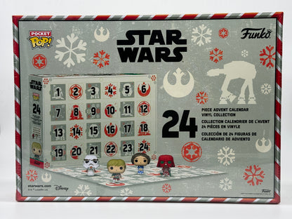 Funko Pocket Pop! Adventskalender "Star Wars Holiday" mit 24 Vinyl Figuren