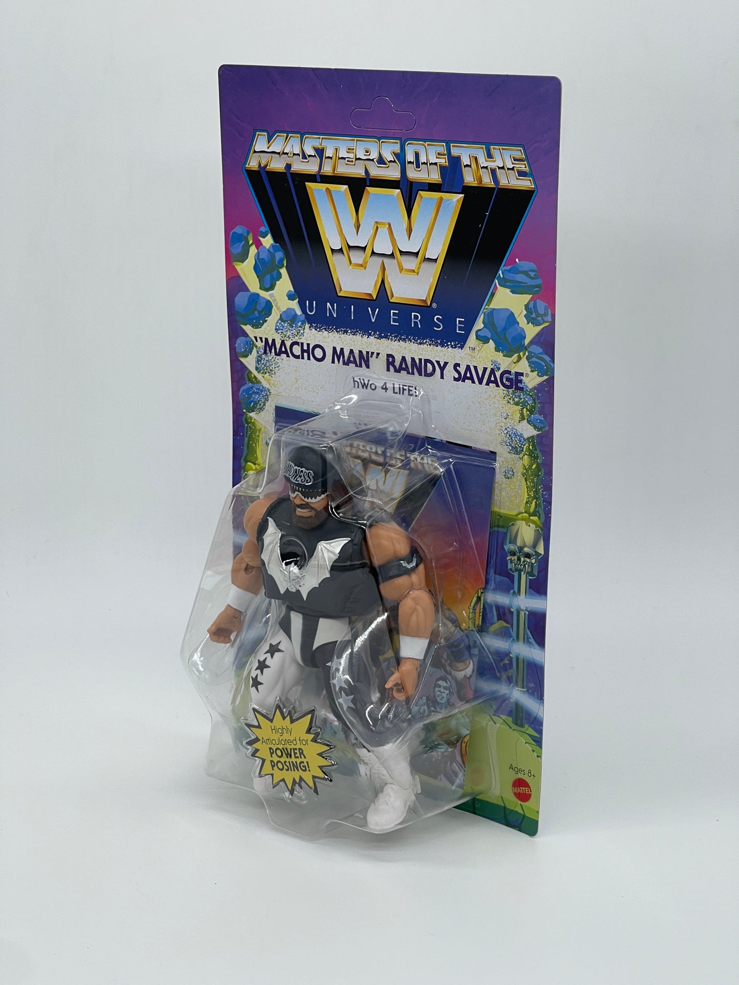 Masters of the W Universe Origins WWE "Macho Man Randy Savage" Wrestling MOTU