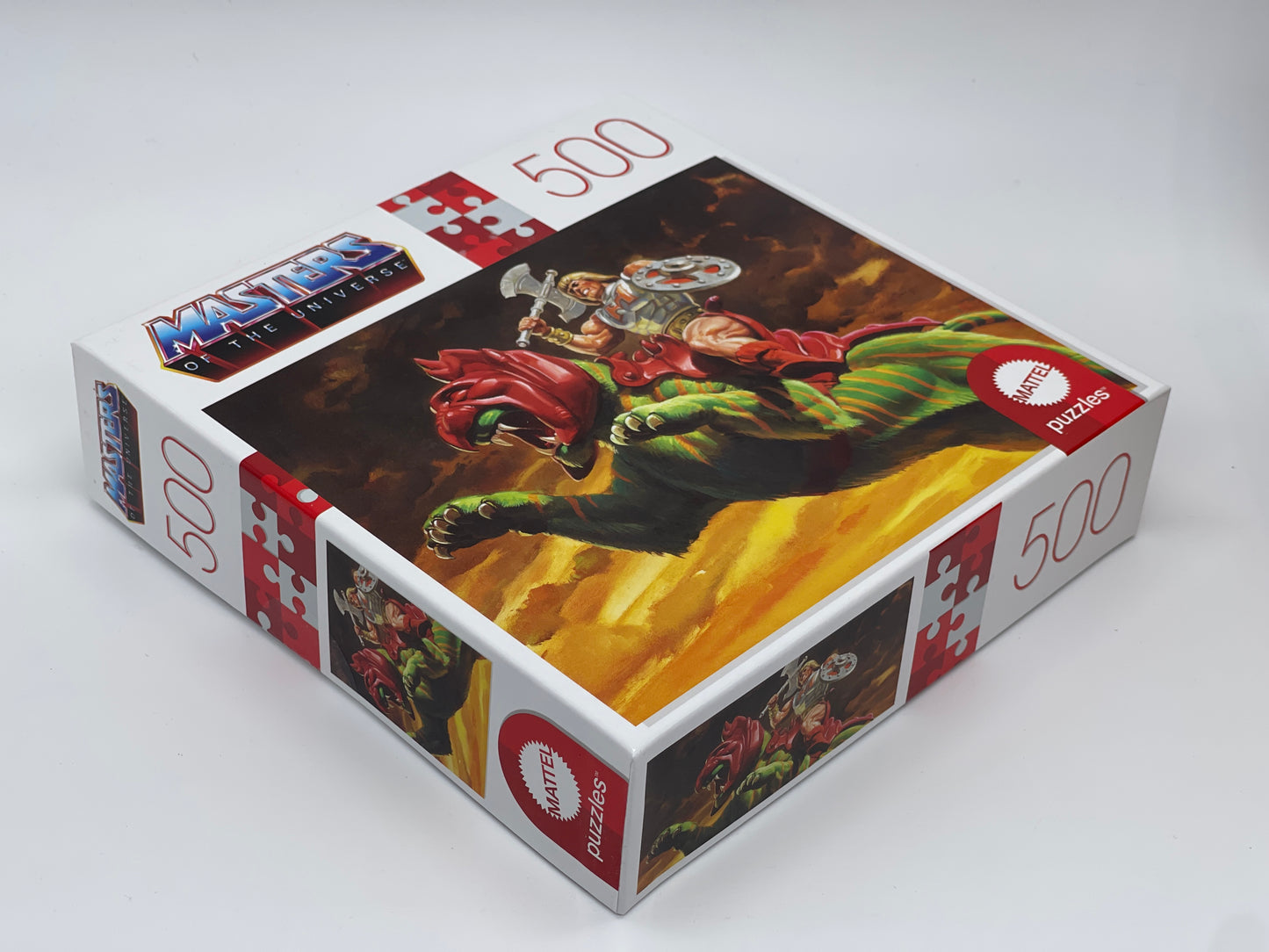 Masters of the Universe "Battle Cat" Puzzle 500 Teile mit Mini Poster 48 x 36 cm (Mattel)