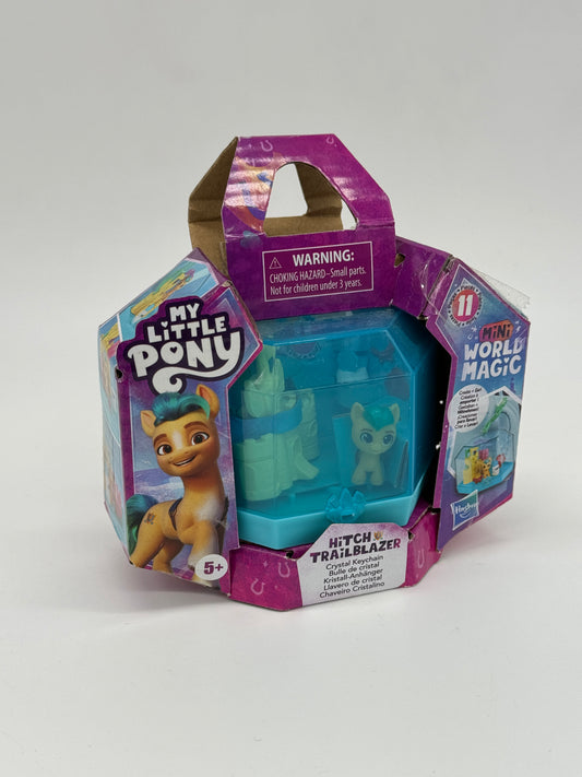 My Little Pony "Mini World Magic" Hitch Trailblazer Kristall Anhänger (Mattel)
