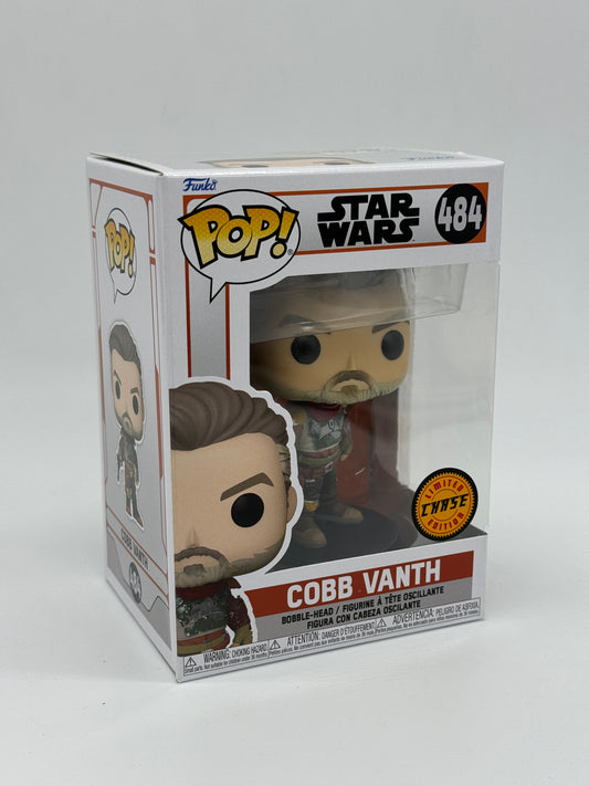 Funko Pop! "Cobb Vanth" Chase Limited Edition Star Wars #484 Bobble Head (2021)