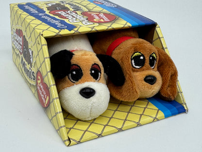 Pound Puppies Wauzi "2er Pack Mini's Classic" mit Adoptionszertifikat (2024)