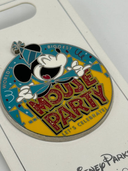 Disney Sammelpin "World's Biggest Mouse Party 90 Jahre" Disney Parks Collection