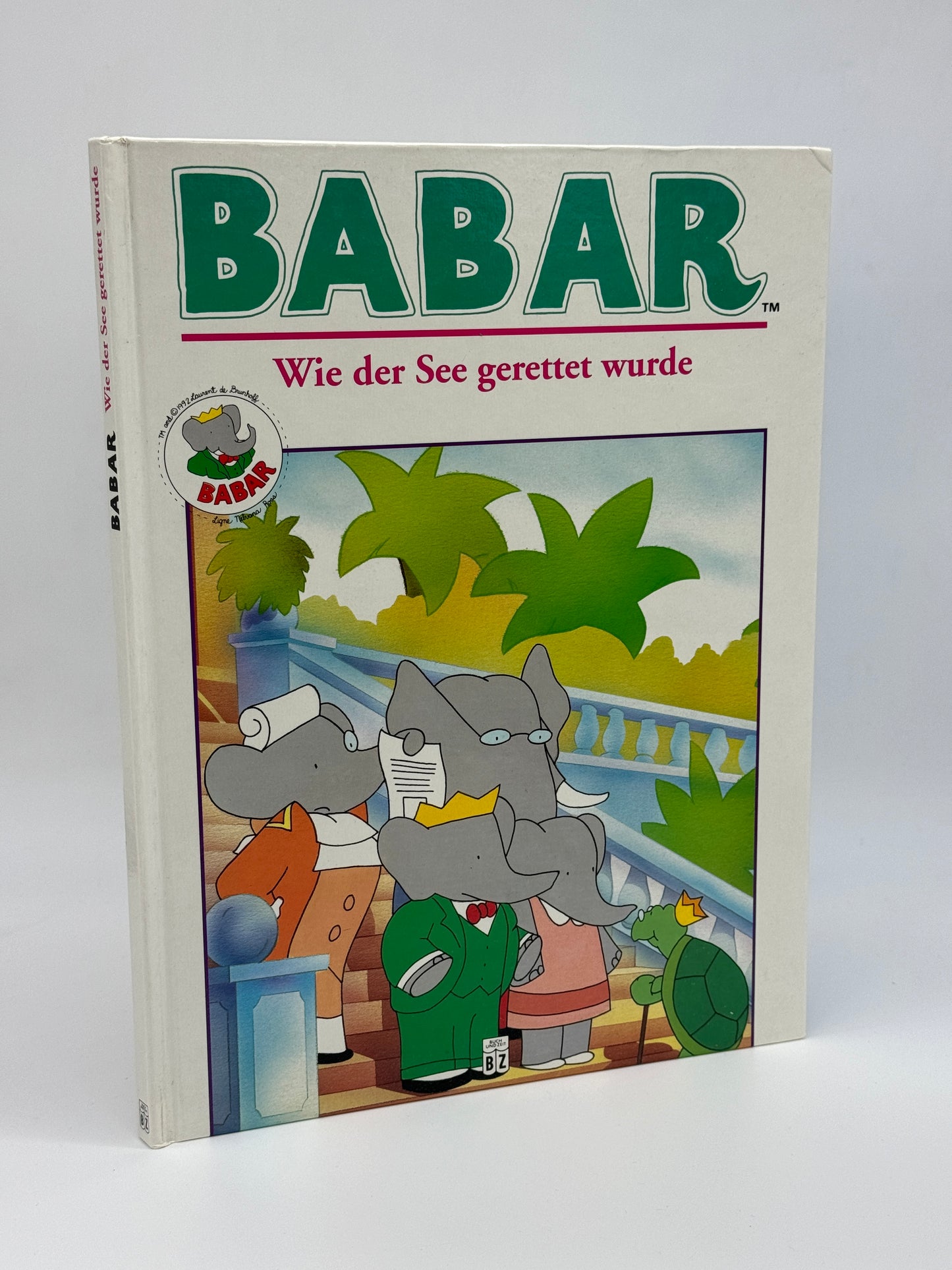 Babar Kinderbuch "Wie der See gerettet wurde" Buch + Zeit Verlag Vintage (1992)