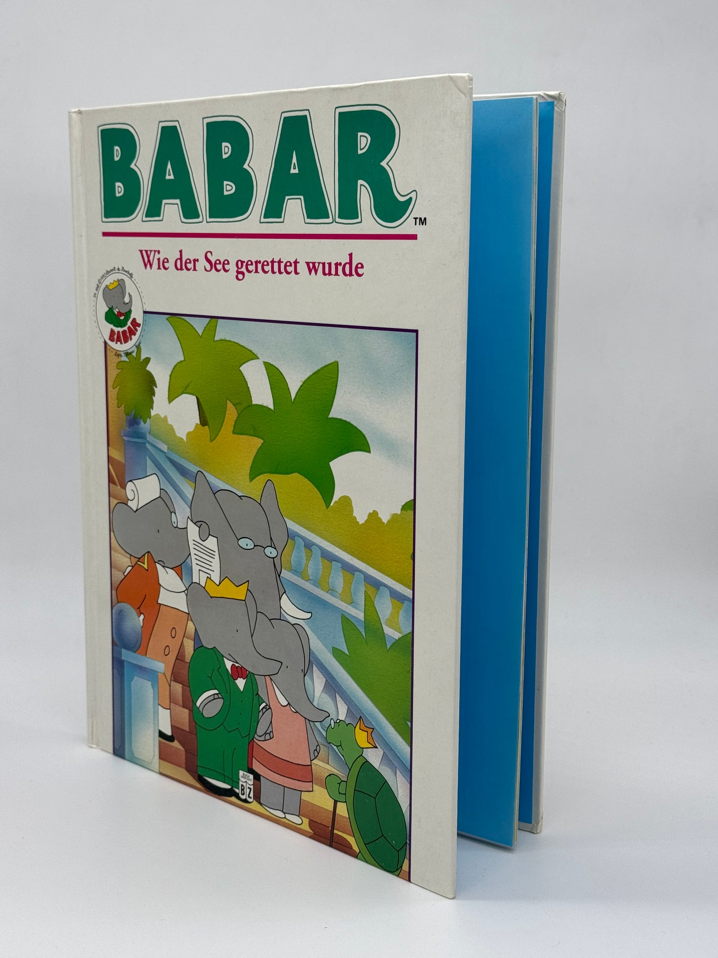 Babar Kinderbuch "Wie der See gerettet wurde" Buch + Zeit Verlag Vintage (1992)