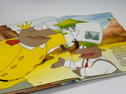 Babar Kinderbuch "Wie der See gerettet wurde" Buch + Zeit Verlag Vintage (1992)