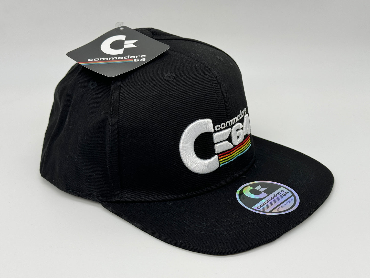 Commodore C64 Logo "Baseball Cap / Basecap / Mütze / Kappe" Snapback Cap