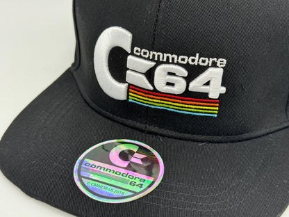 Commodore C64 Logo "Baseball Cap / Basecap / Mütze / Kappe" Snapback Cap