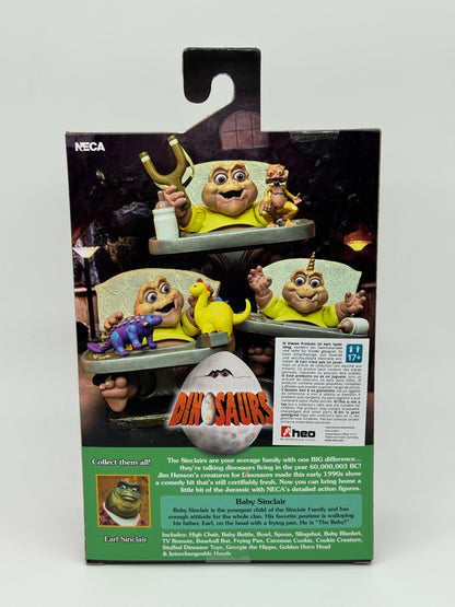 Die Dinos "Baby Sinclair" Dinosaurs Ultimate Sammlerfigur 18 cm Neca (2024)