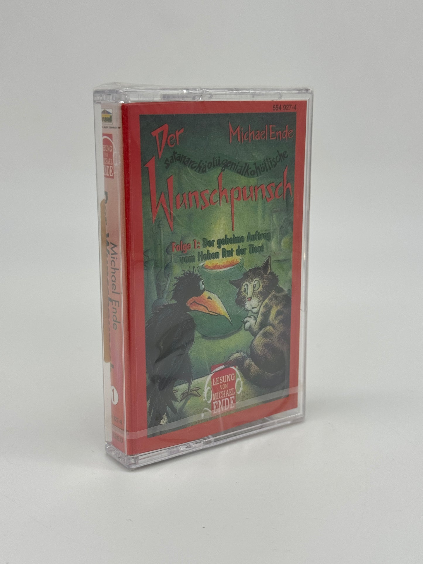 Cassette audio « Épisode 1 : La mission secrète » de Wish Punch (sous film rétractable) 