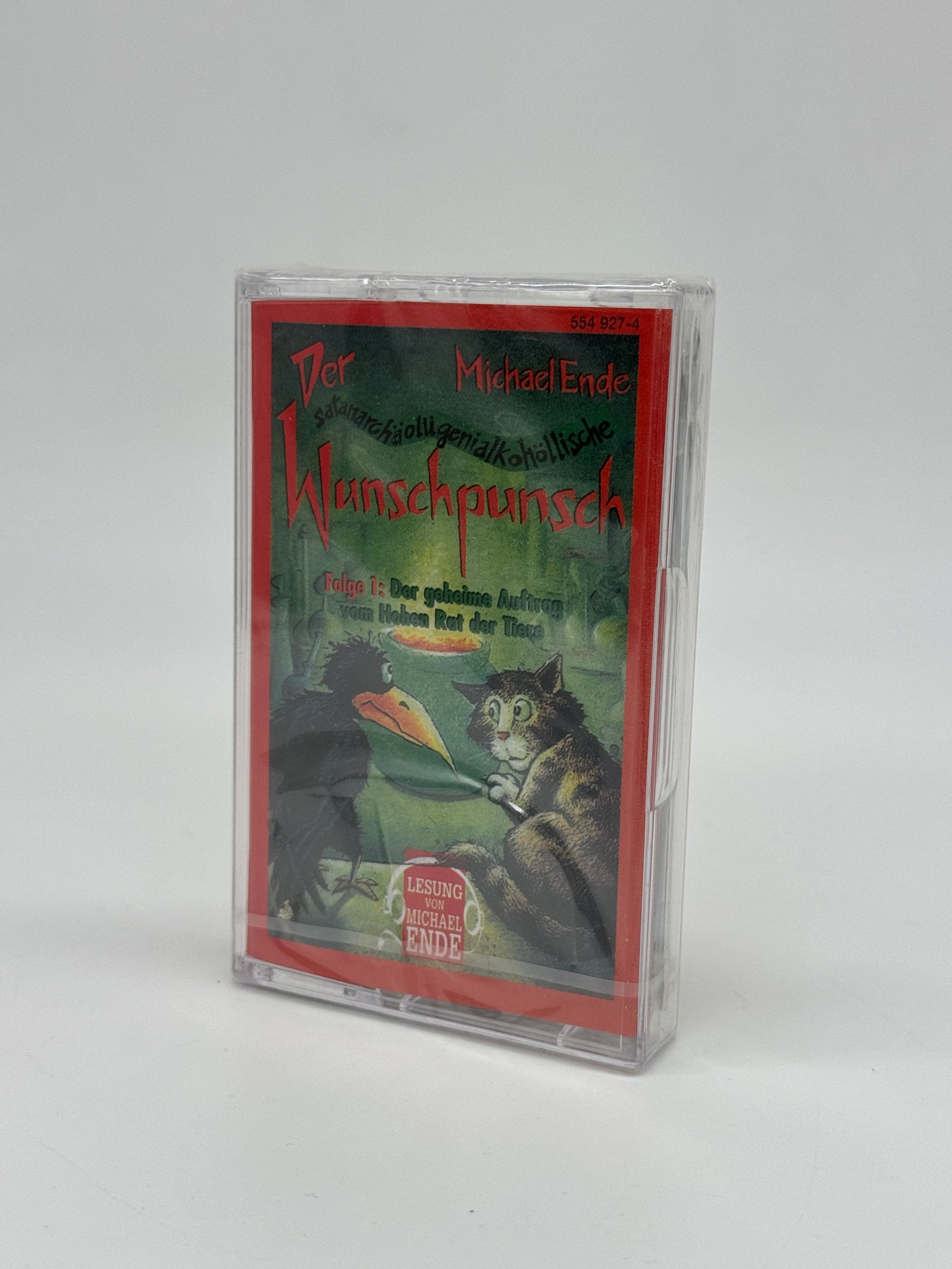 Cassette audio « Épisode 1 : La mission secrète » de Wish Punch (sous film rétractable) 