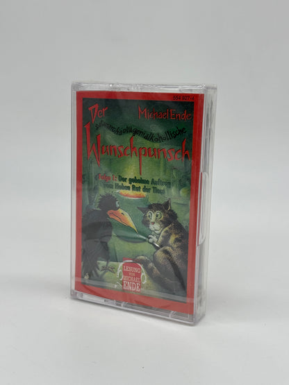 Cassette audio « Épisode 1 : La mission secrète » de Wish Punch (sous film rétractable) 