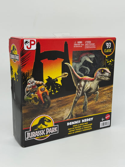 Jurassic Park '93 "Dennis Nedry Track & Chase Pack" Classic Collection US Import (2023)
