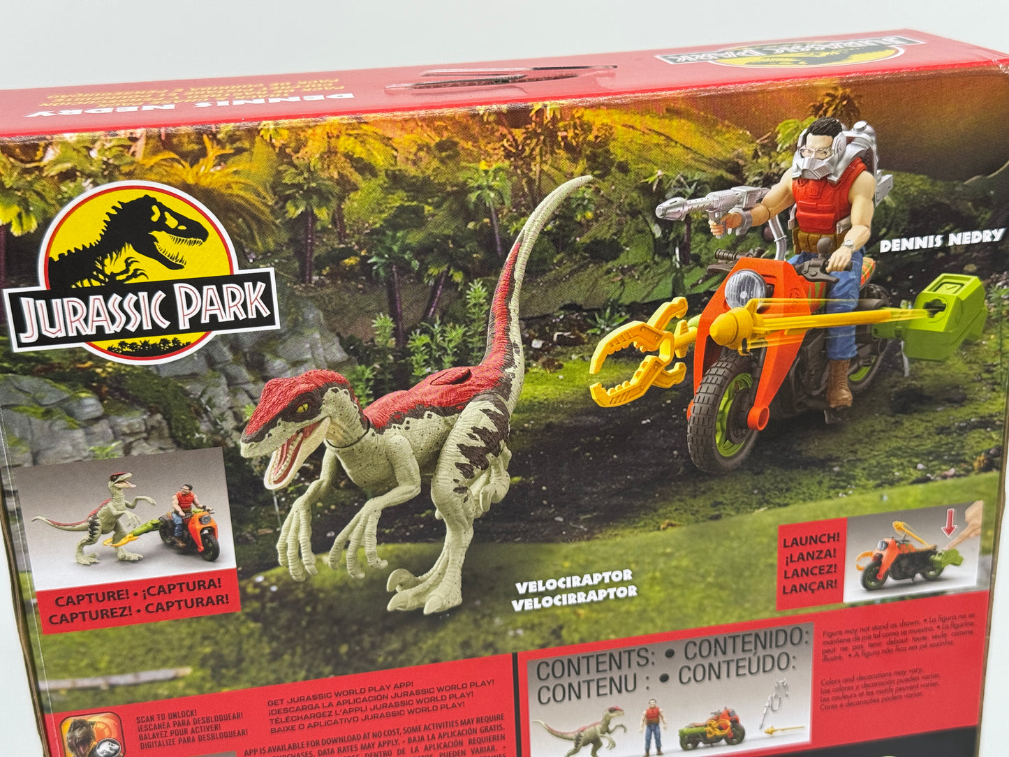 Jurassic Park '93 "Dennis Nedry Track & Chase Pack" Classic Collection US Import (2023)