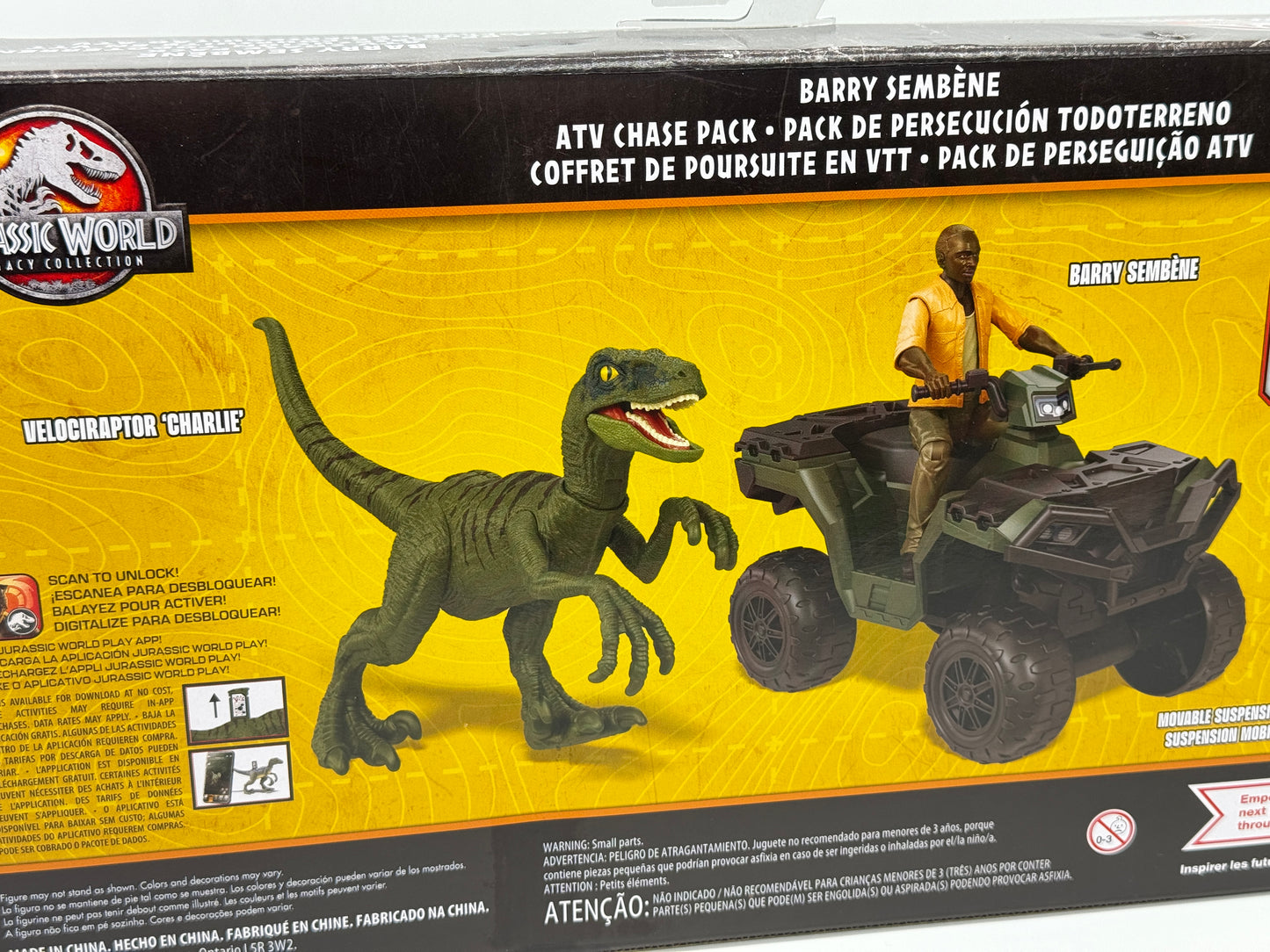 Jurassic World Legacy Collection "Barry Sembène ATV Chase Pack" Mattel US (2023)