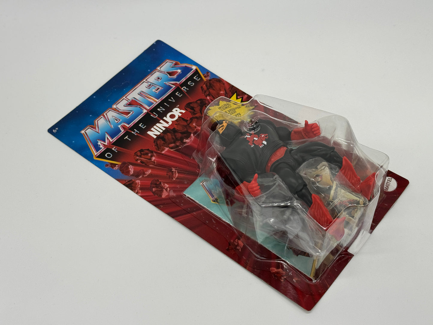 Masters of the Universe Origins "Ninjor" Neuauflage 2023 unpunched MOTU (Mattel)