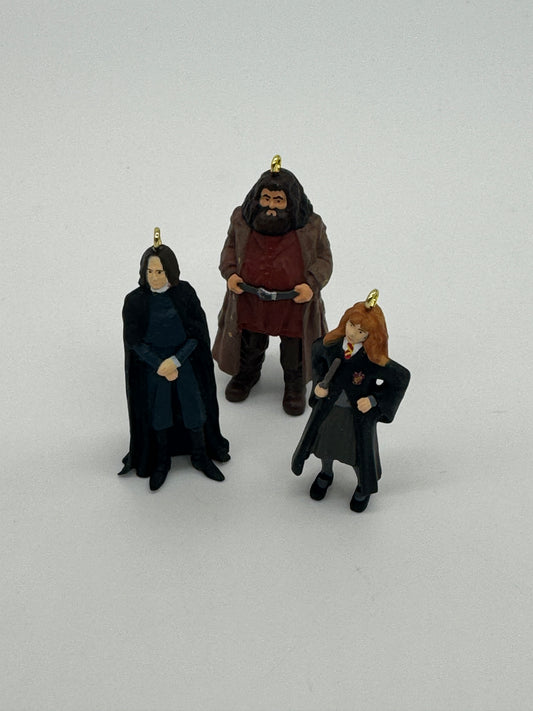 Hallmark Ornaments "Harry Potter Hermione, Hagrid & Snape" Keepsake 2023 Mikrofigur