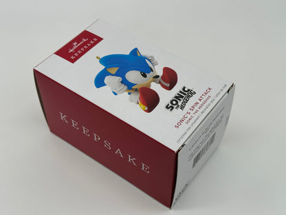 Hallmark Ornaments Sega "Sonic's Spin Attack" Sonic the Hedgehog Keepsake (2023)