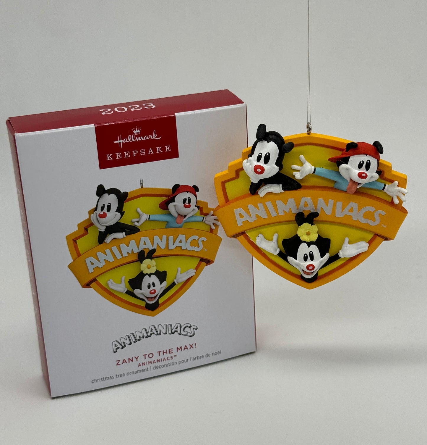 Hallmark Ornaments "Zany to the Max!" Animaniacs Warner Bros. Keepsake (2023)