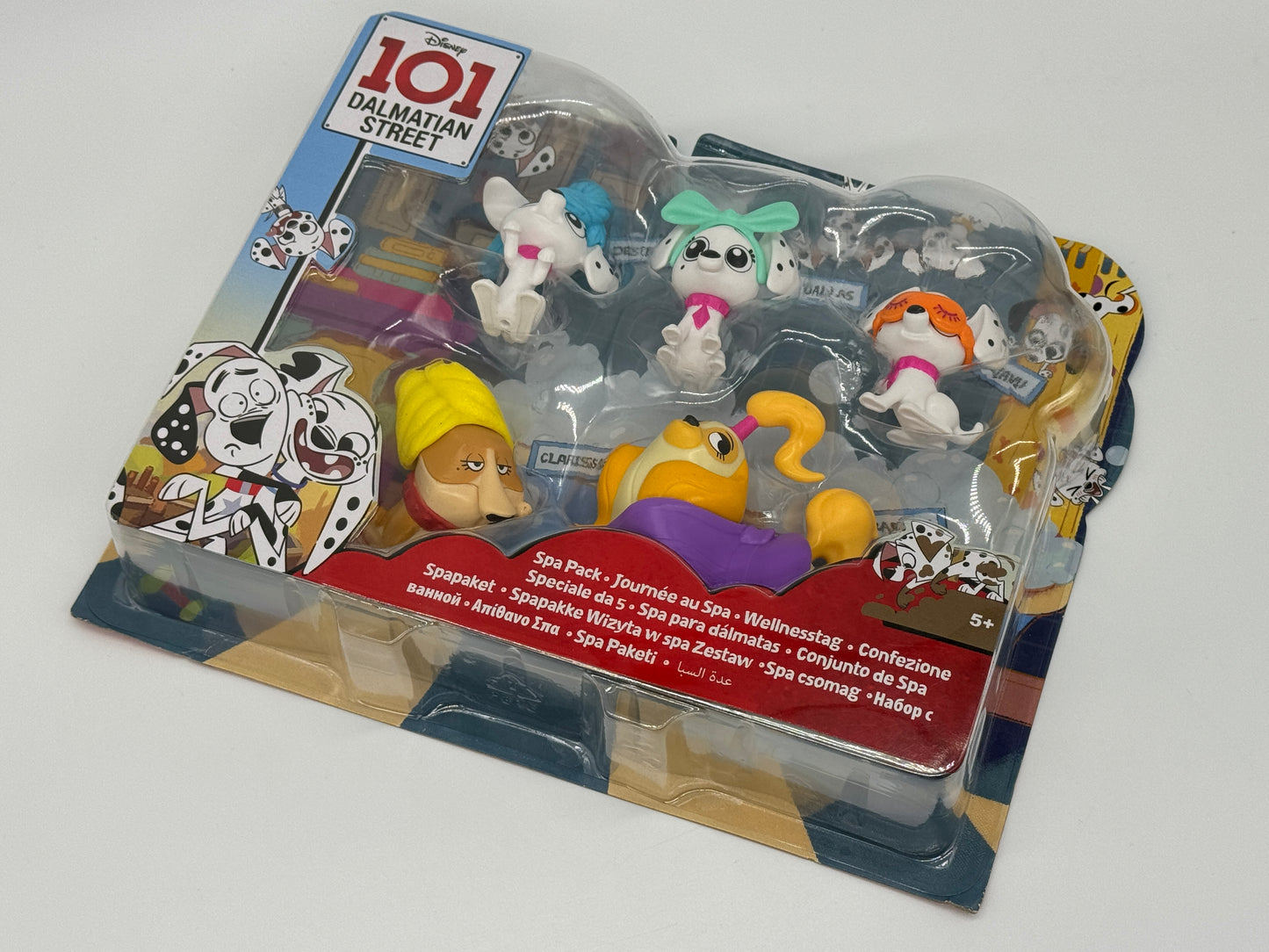 Disney 101 Dalmatiner Dalmatian Street Spa Pack Wellnesstag 5 Figuren (Mattel)