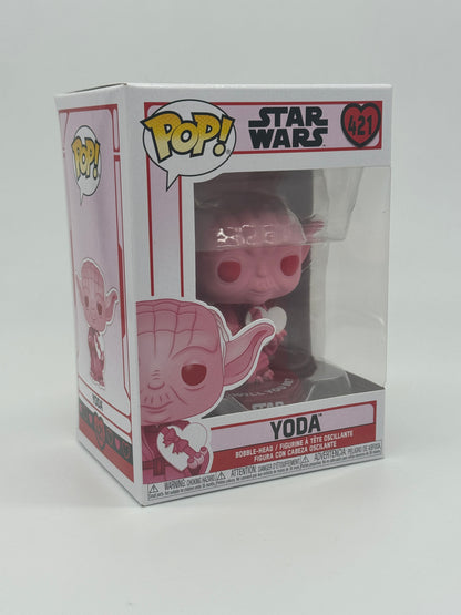 ️Funko POP 421 - YODA - Bobble Head *VALENTINES EDITION*