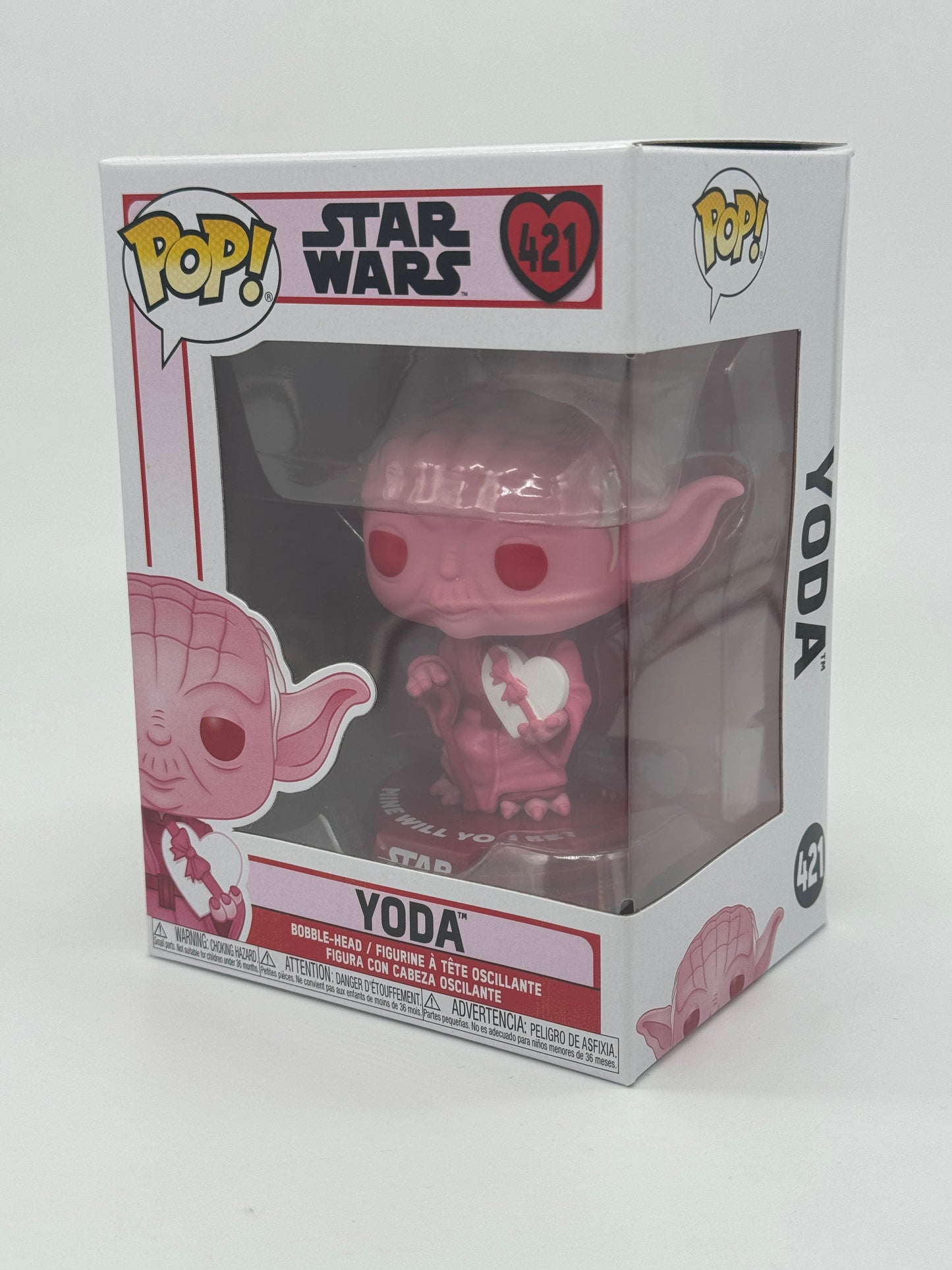 ️Funko POP 421 - YODA - Bobble Head *VALENTINES EDITION*