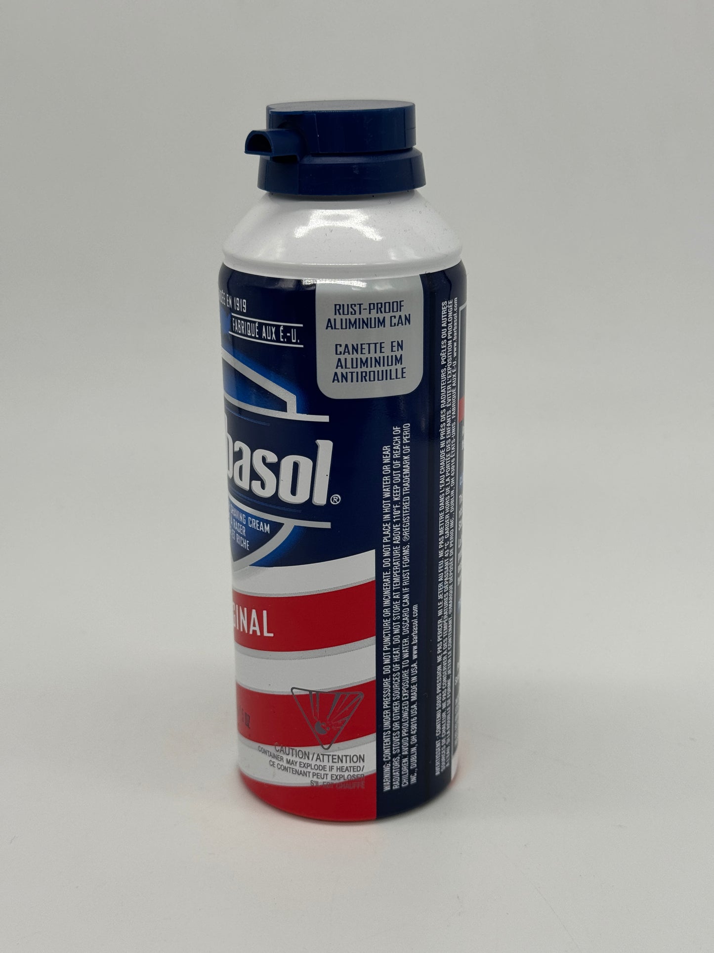 Jurassic Park / Jurassic World "Barbasol" Rasierschaum 142g / 5oz Dekorationsdose