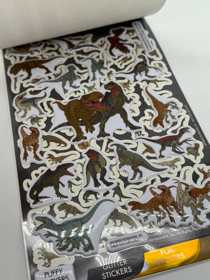 Jurassic World Dominion "150 Sticker" 3D-, Glitter-, Folien- und Glossy-Sticker (2023)