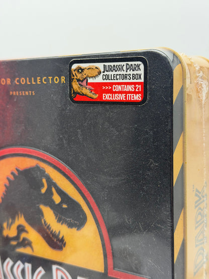 Jurassic Park Sammlerbox "The Lost Memories" mit 21 exklusive Collector Items in Metalldose
