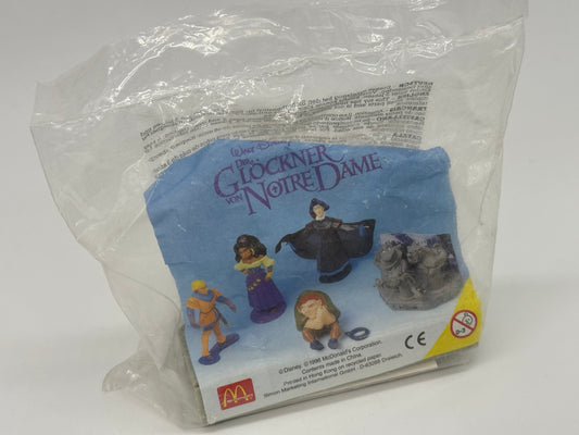 Der Glöckner von Notre Dame "Gargoyles" Mc Donalds Junior Tüte Happy Meal (1996) sealed