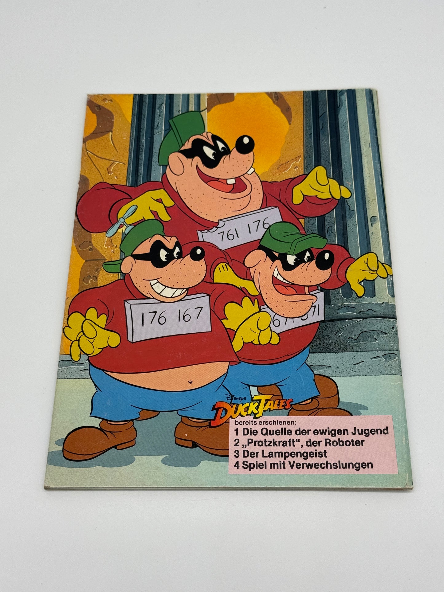 Disneys Duck Tales "Spiel mit Verwechslungen" Band Nr. 4 Ehapa Vintage (1989)