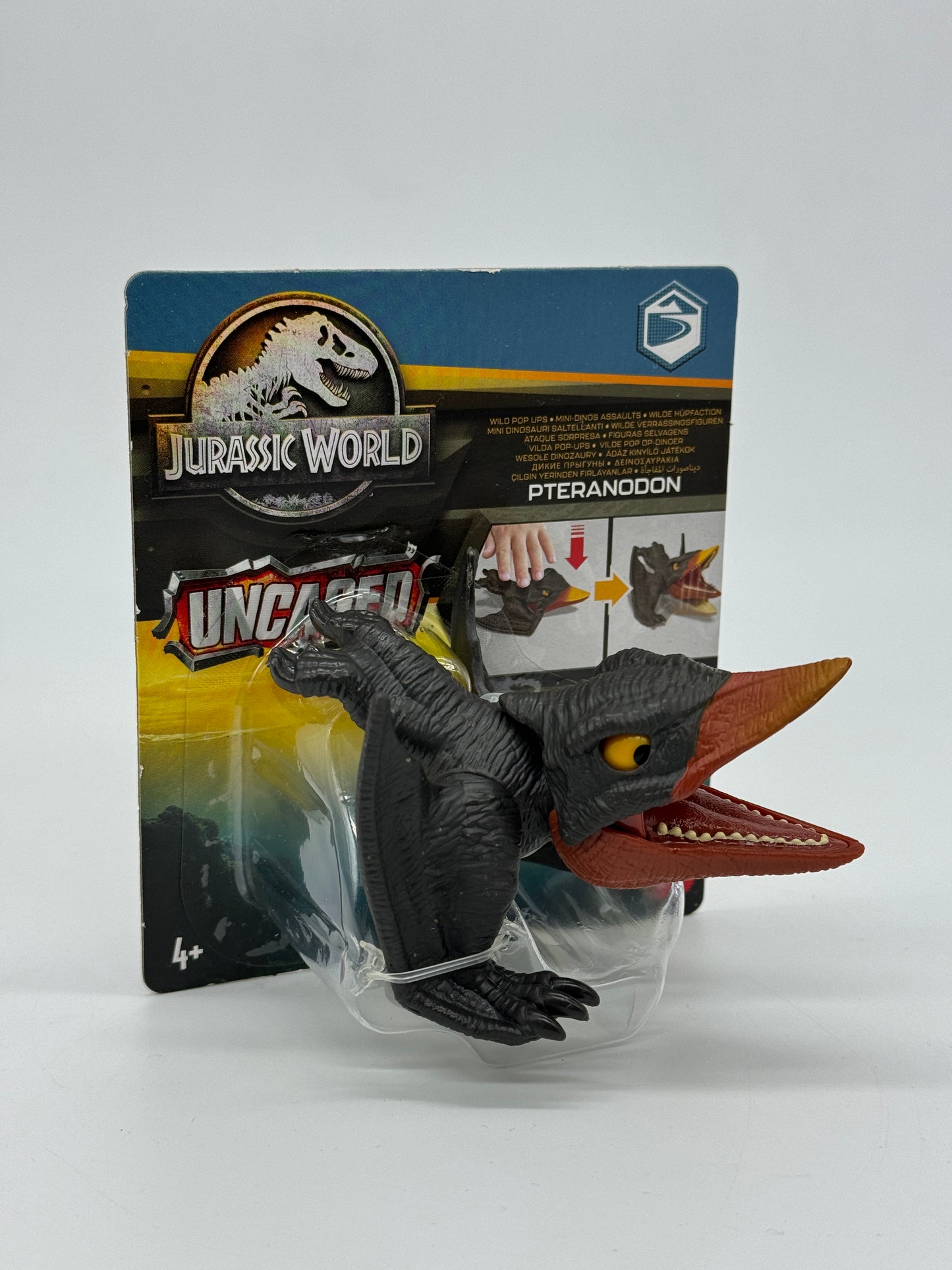 Jurassic World Dominion "Uncaged" Wild Popups Hüpfaction Mini Dinos (Mattel)