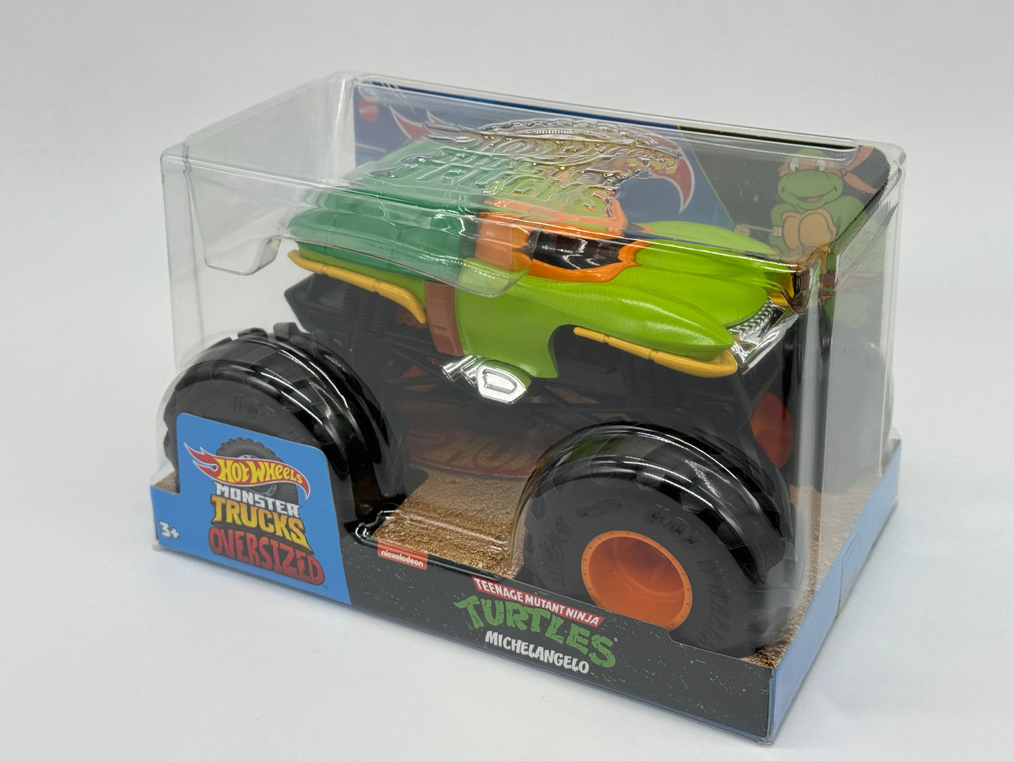 Hot Wheels Monster Trucks Oversized "Michelangelo" Teenage Mutant Ninja Turtles (2023)