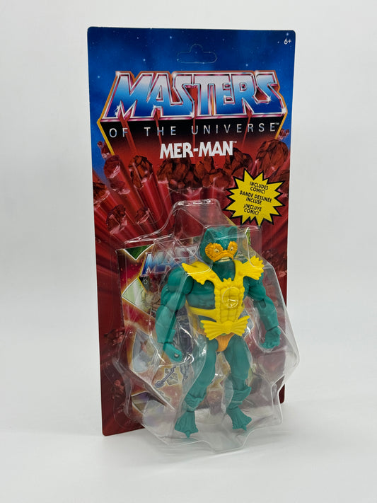 Masters of the Universe Origins "Mer-Man" unpunched MoTU Mattel (2020)