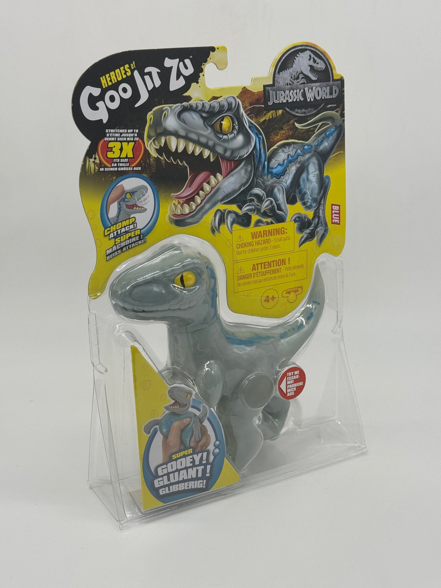 Jurassic World Blue Heroes of Goo Jit Zu - Super Gooey Stretch Bite Attack