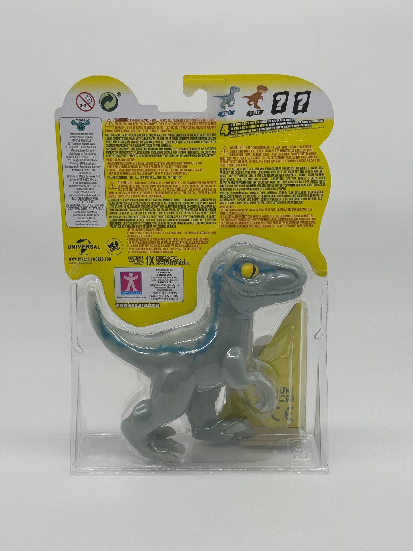 Jurassic World Blue Heroes of Goo Jit Zu - Super Gooey Stretch Bite Attack