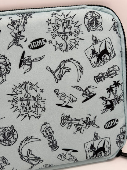 Looney Tunes "Bugs Bunny Portable Hole" Nylon Tasche Tech Case für Kabel und Zubehör