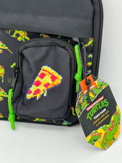 Teenage Mutant Ninja Turtles "Pixel Pizza Turtles" Nylon Tasche Tech Case für Kabel uvm