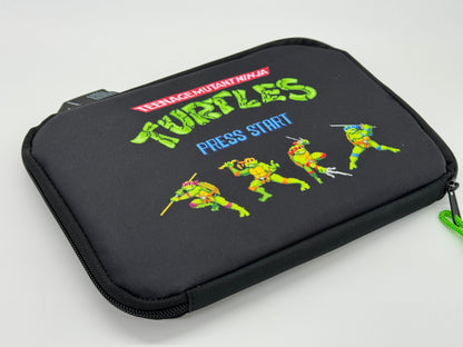 Teenage Mutant Ninja Turtles "Pixel Pizza Turtles" Nylon Tasche Tech Case für Kabel uvm